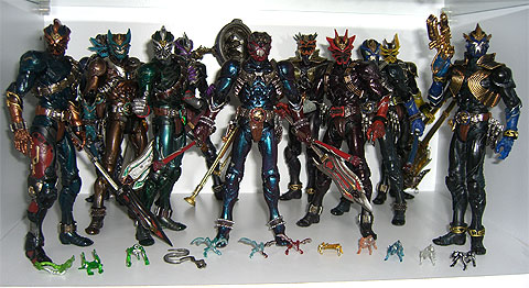 S I C 仮面ライダー 響鬼／LIMITED 関東十一鬼 ～揃う精鋭～ 蛮鬼』＋α