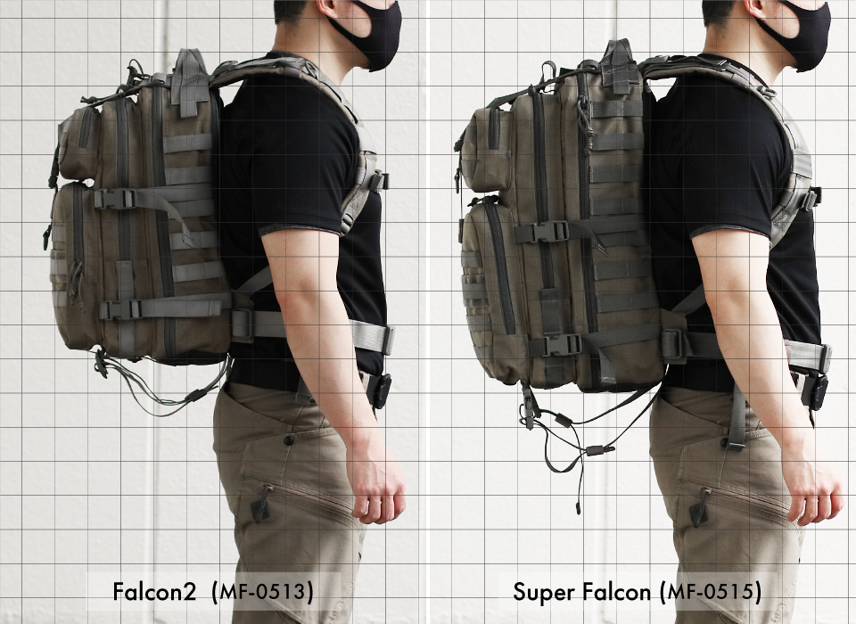 大人気バックパック徹底比較! マグフォース Falcon 2 Super Falcon