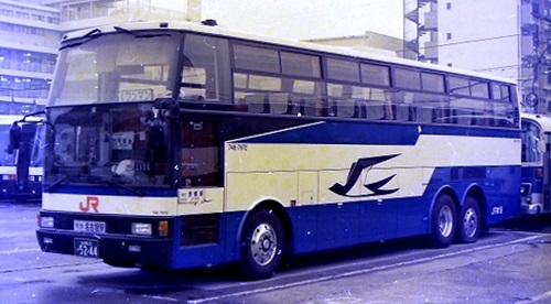 JRバス東北 日産UD スペースアロー ハイデッカー 「代行車」 JRバス