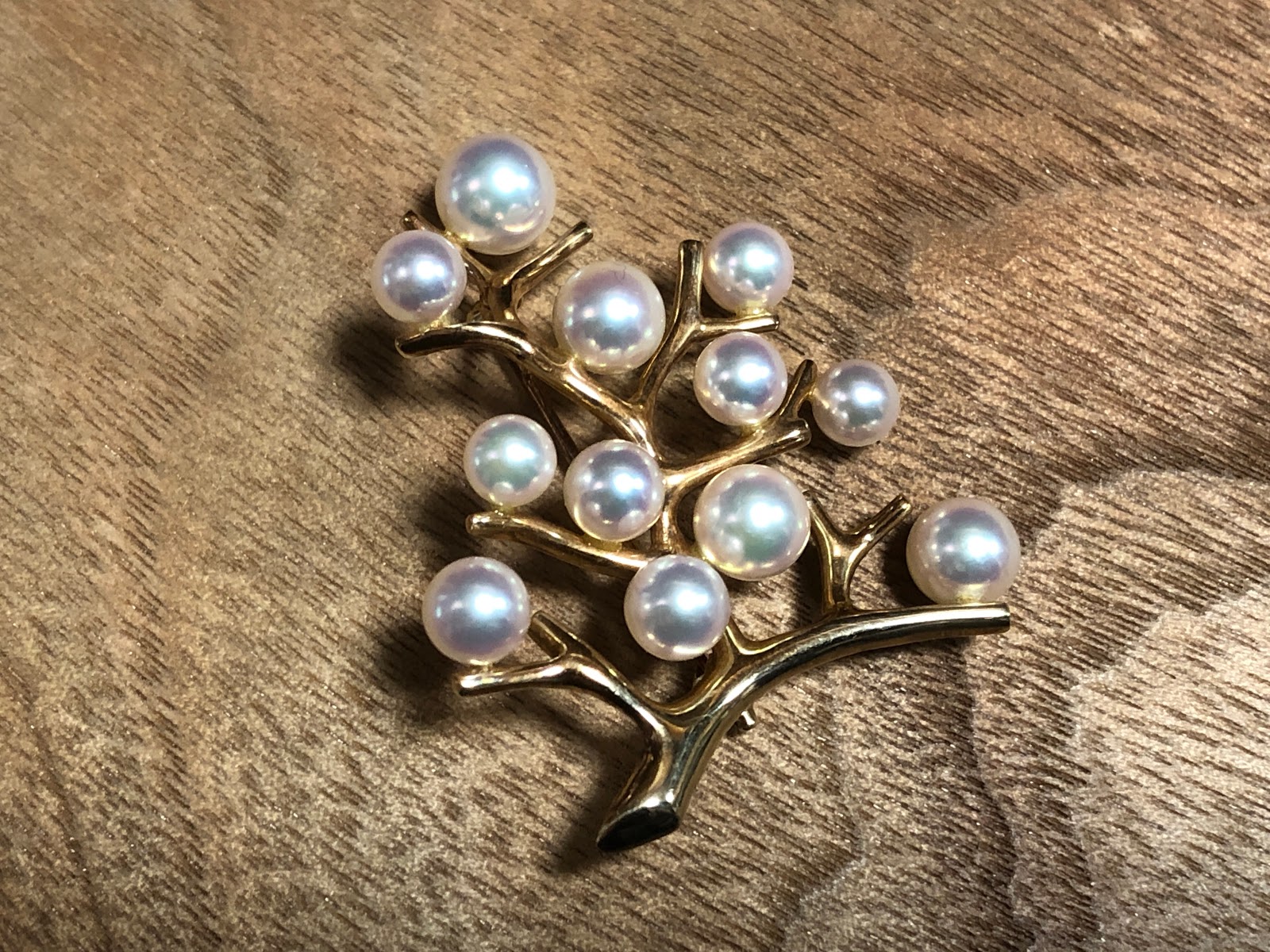 MIKIMOTO 真珠 ブローチ 幸福の木 【公式通販】