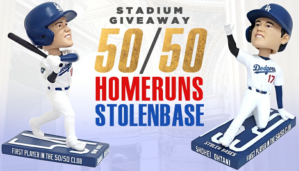 Dodgers ドジャース ファンクラブ 大谷翔平 山本由伸 ボブルヘッド付