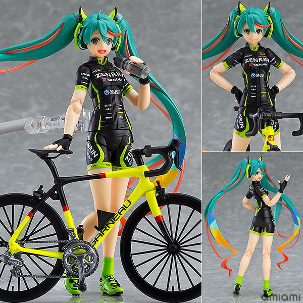 自転車で疾走レーシングミク2016！【figma】片山右京氏が率いる