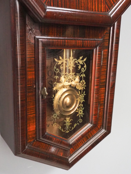 八角柱時計（オーバーホール済・完動品） 八角柱時計（オーバーホール