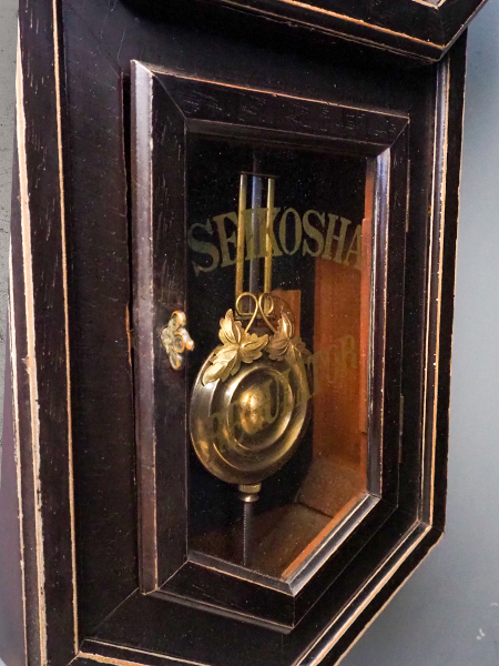 八角柱時計（オーバーホール済・完動品）