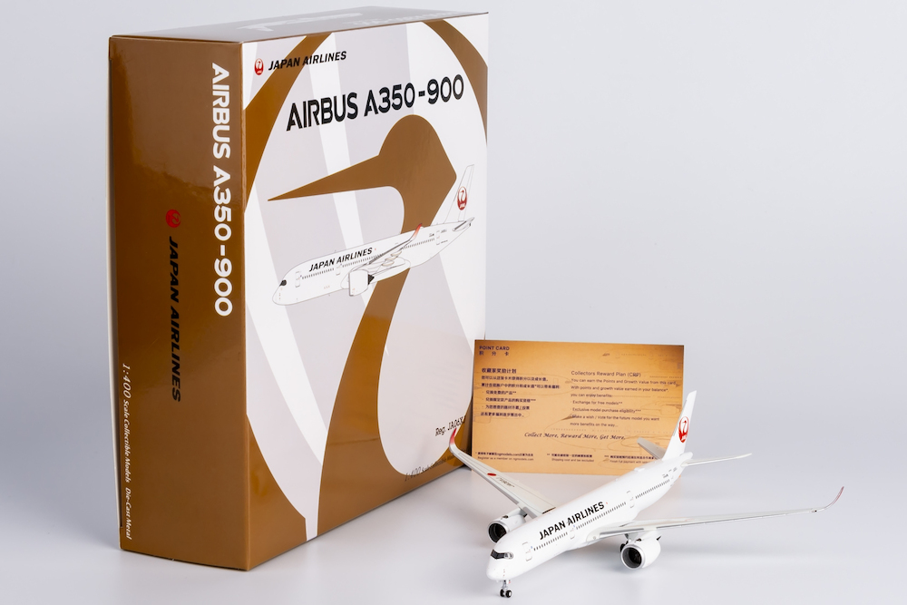 NG Models 39091 Airbus A350-900 JAL Japan Airlines JA06XJ