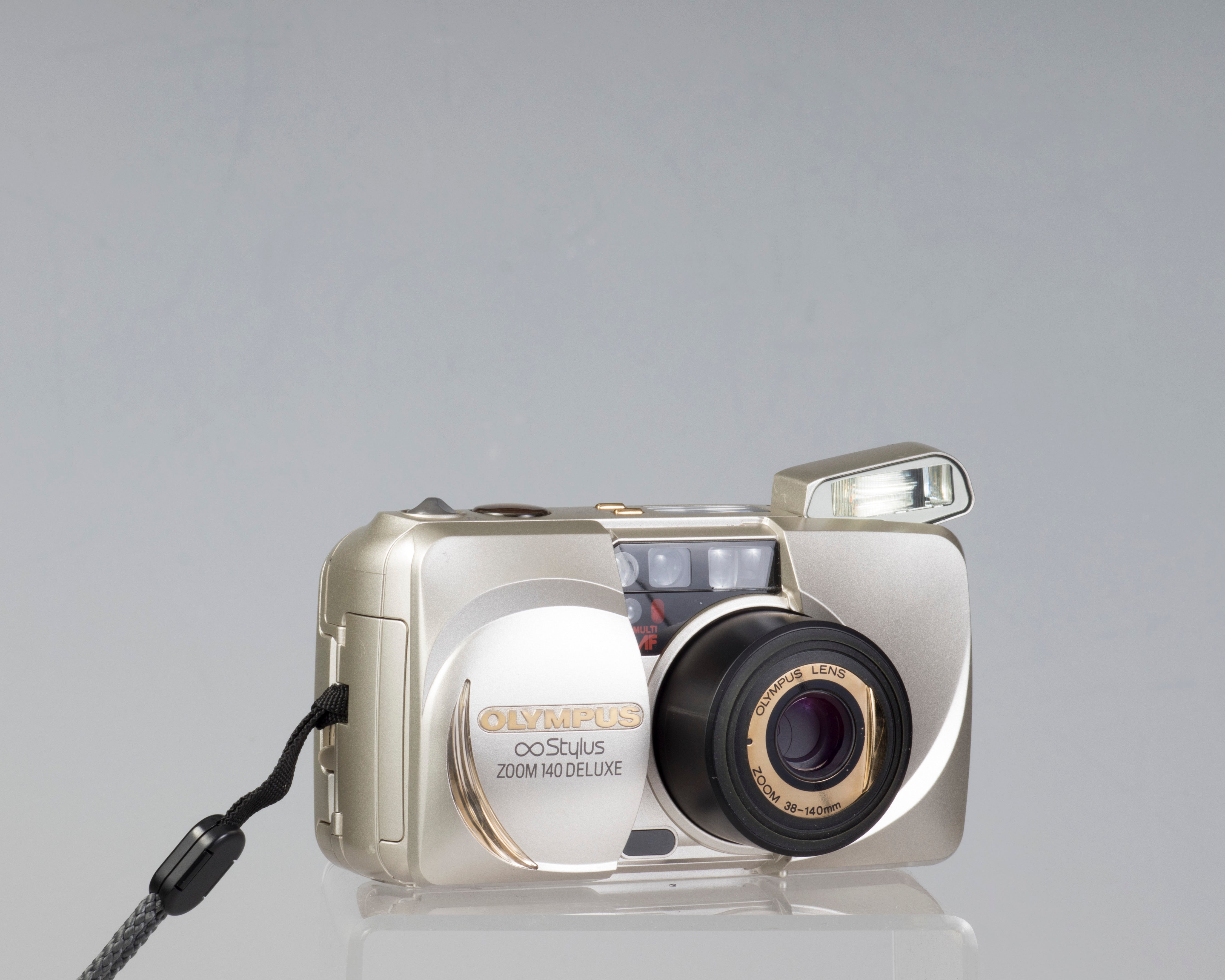 OLYMPUS μ[mju:]-zoom140フィルムカメラ 動作確認済み 動作確認OK