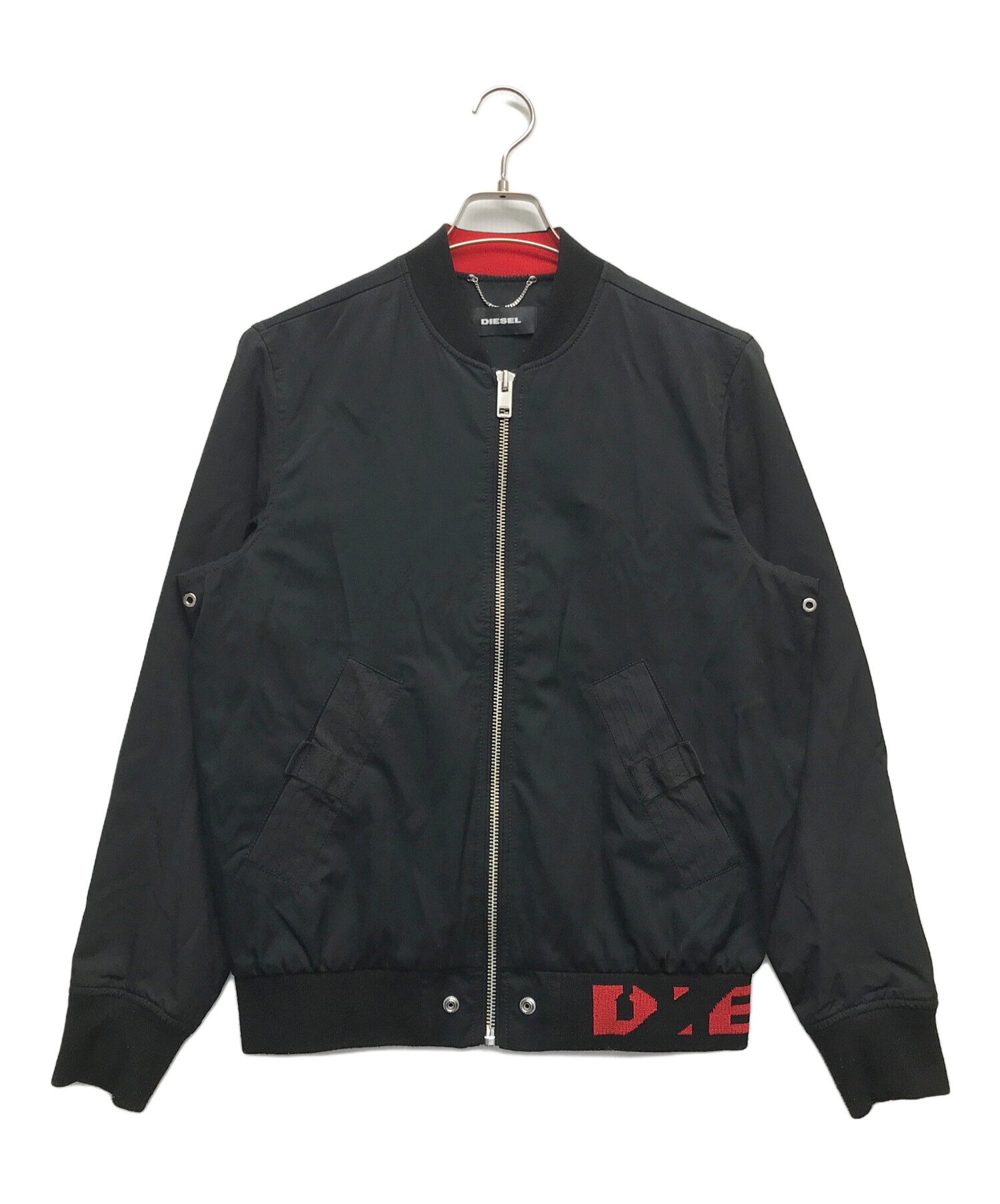 DIESEL MA-1ジャケット ブラック Mサイズ