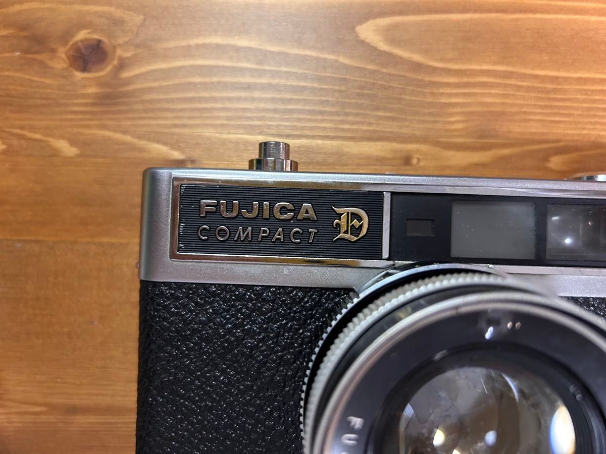 希少ゴールデン❤️Fujica Compact Deluxe❤️フィルムカメラ 希少