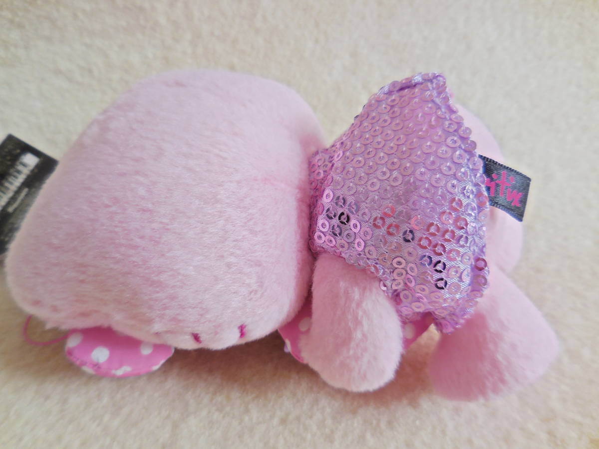 ハローキティVivitix ぬいぐるみスパンコールピンク