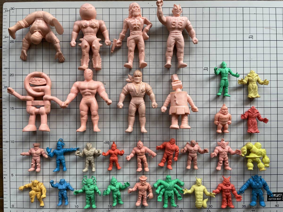 当時物 キン肉マン 消しゴム フィギュア 昭和レトロ キンケシ キン消し