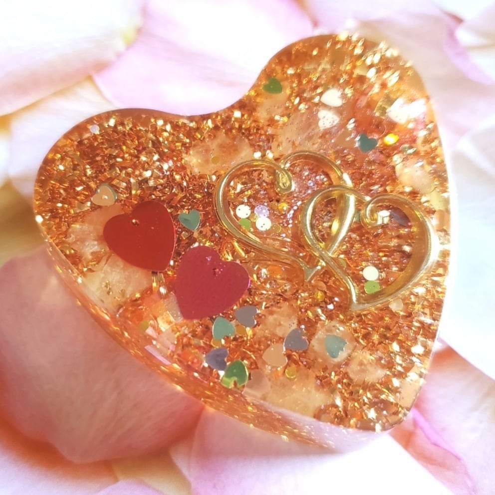 癒しのオルゴナイト❤️ピンクトルマリン＋ミルキークンツァイトの