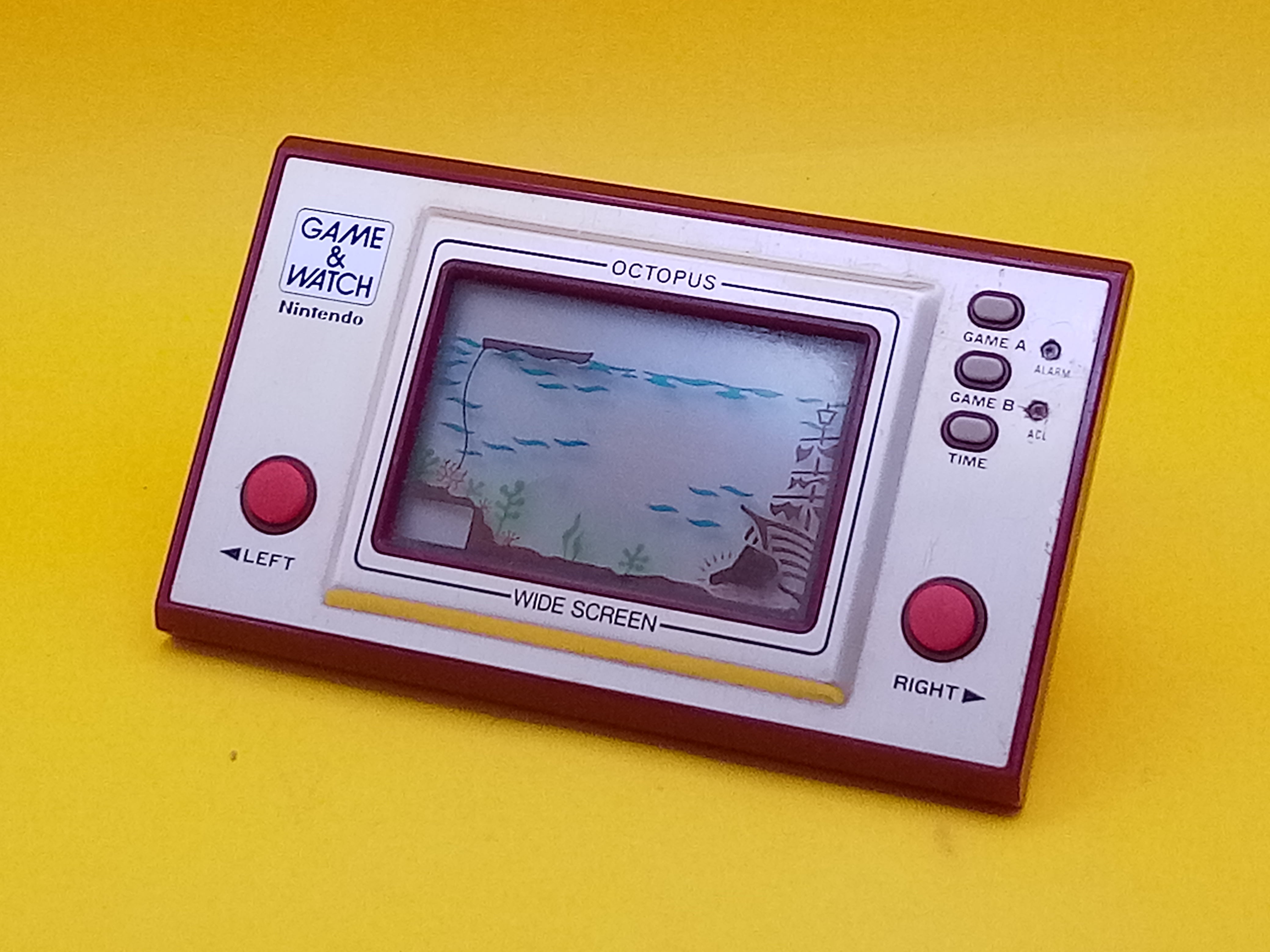 任天堂 ゲームウォッチ オクトパス Game&Watch 🐙 Octopus 🐙 Retro