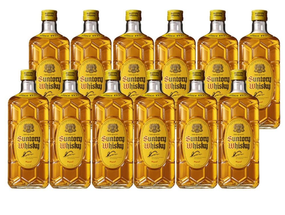 限定 サントリー白角 瓶 700ml 12本 新品未開封
