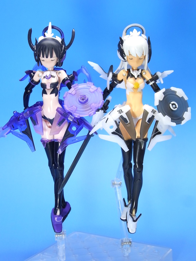 武装神姫 オールベルン ルナーリア ＆ ジールベルン アメジストGUN P