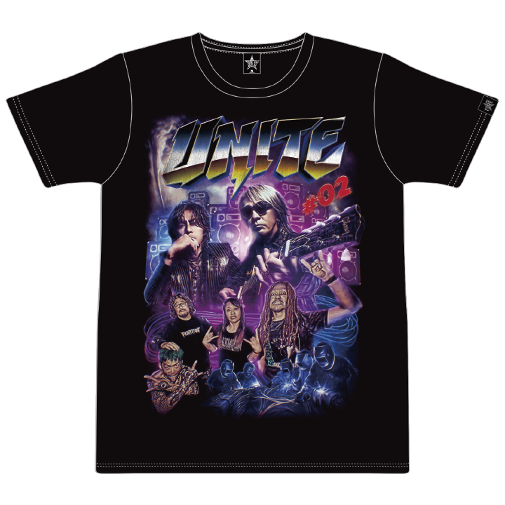 B'z UNITE #02 コラボTシャツ 0621 Sサイズ B'z Official Website｜UNITE#