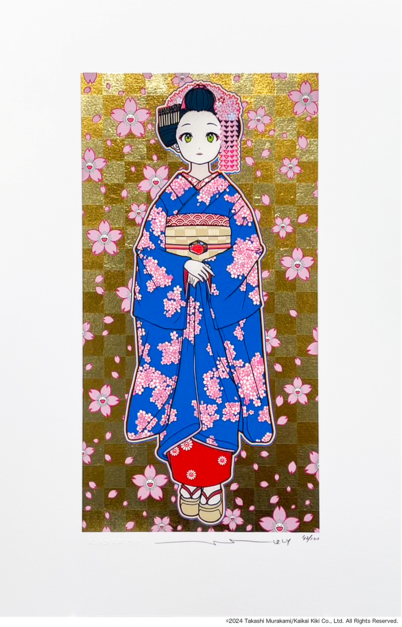 村上隆ギャラリー 300枚限定 マサキ MADSAKI ポスター 3種3枚 2025年