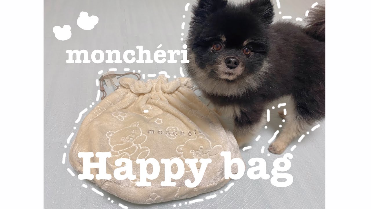 モンシェリ》《犬用福袋》 happy bagの中身紹介☺︎初めてのmoncheriの