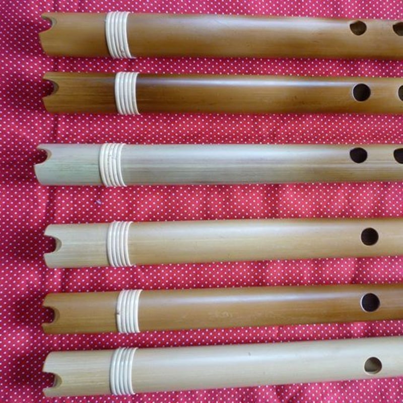 女竹製高級ケーナ G管 | ケーナ工房「風夢」FUMU