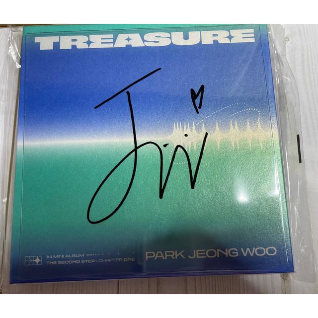 treasure サイン チェキ ジョンウ 特典 トレカ TREASURE - TREASURE