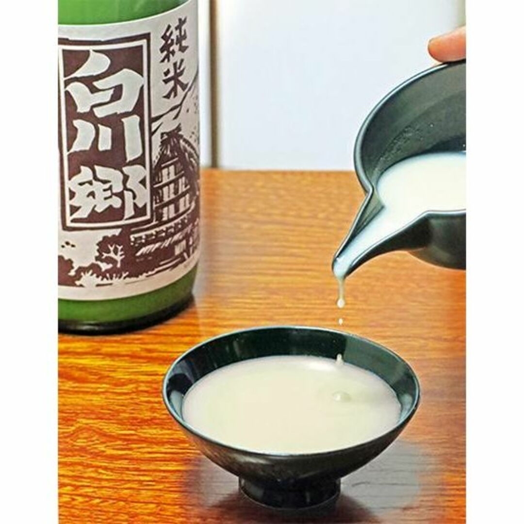 世界遺産 白川郷 純米 にごり酒（どぶろく） 1．8L 1ケース（6本