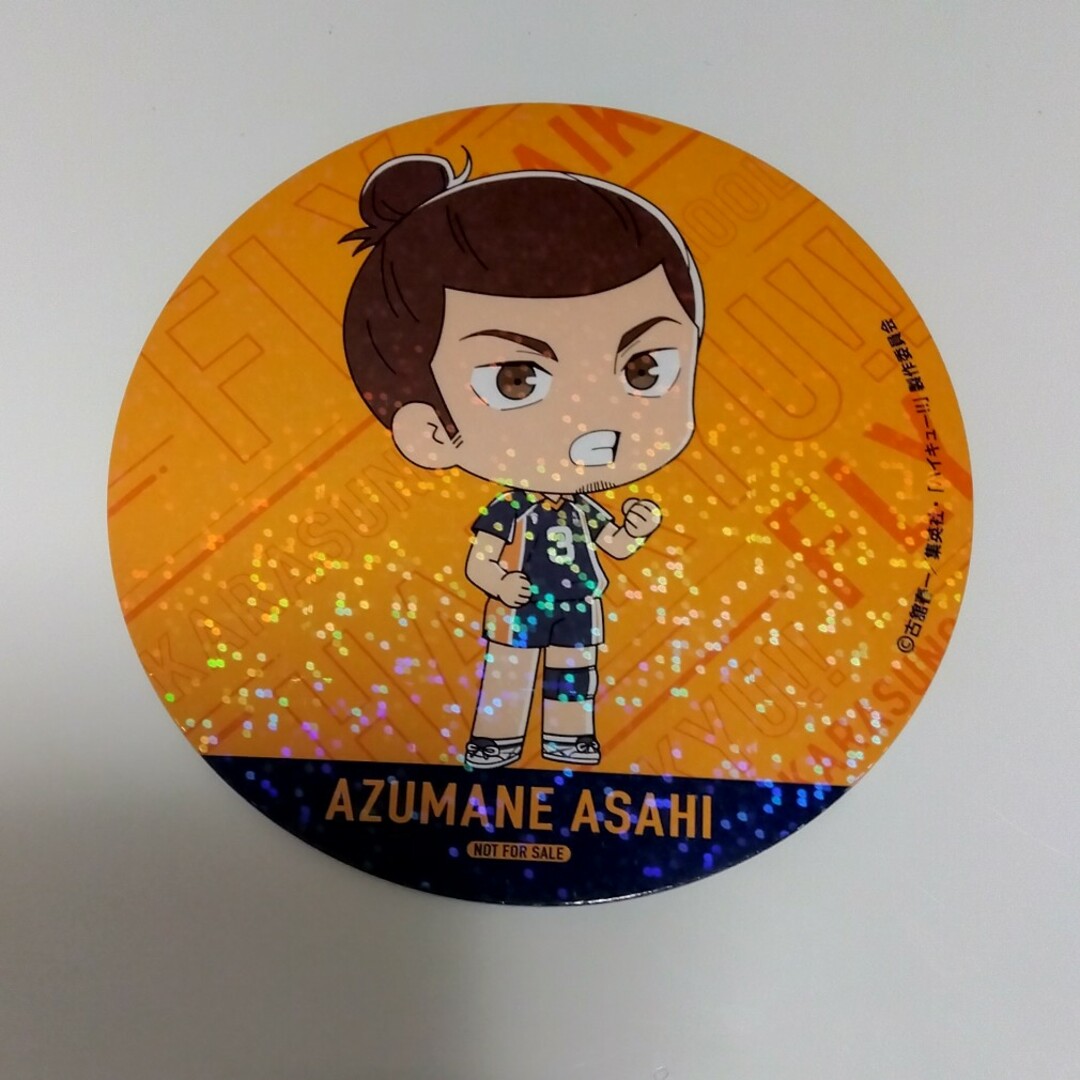ハイキュー アニカフェ 西谷 ホログラム コースター ハイキュー
