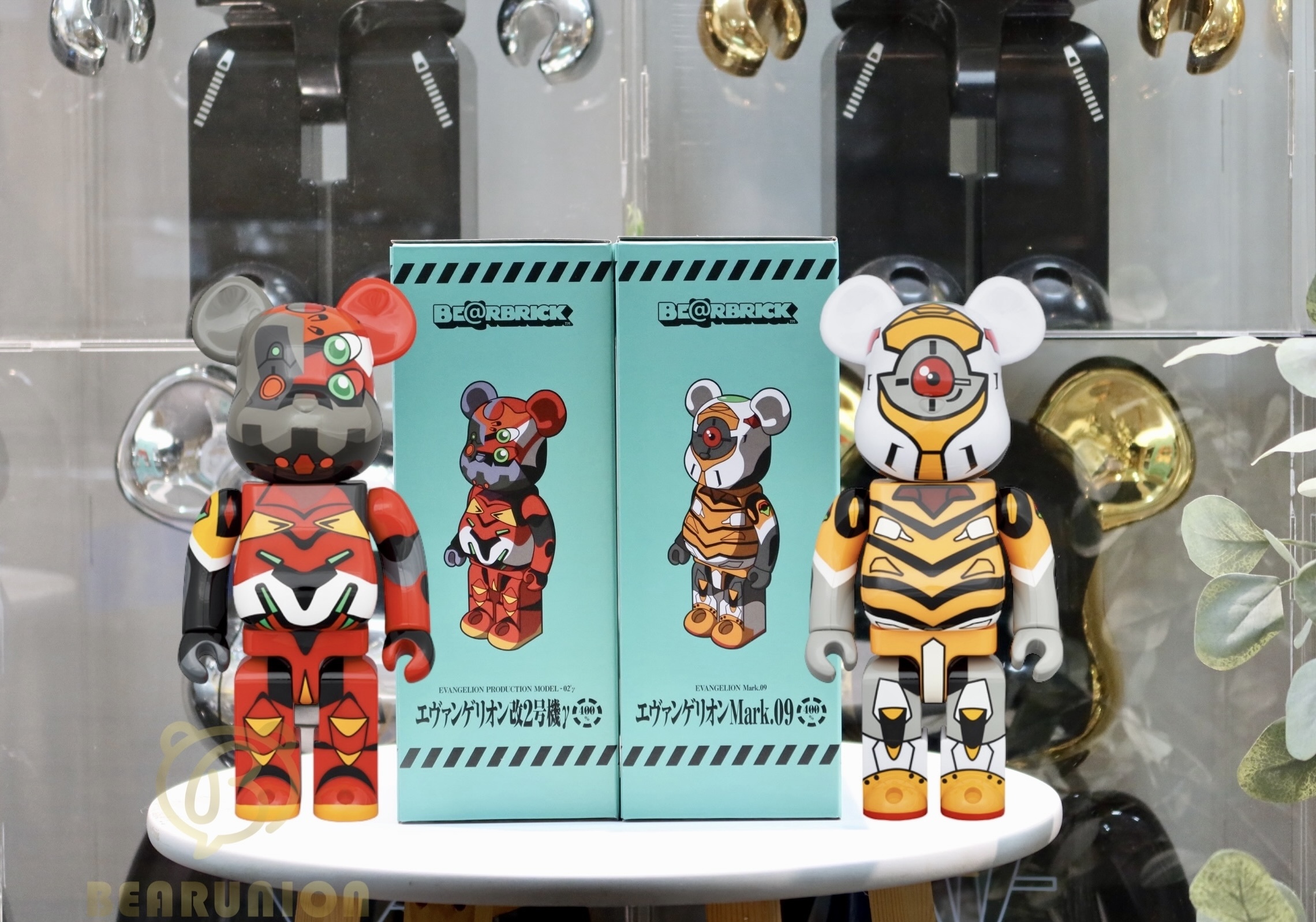 BE@RBRICK エヴァンゲリオンMark.09 改2号機γ 400％ セット 2 号機