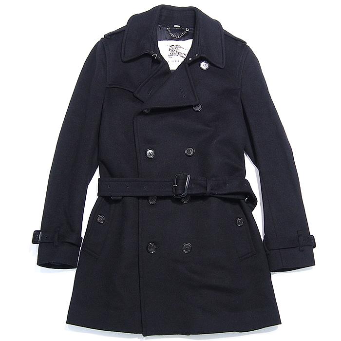 富士屋◇ バーバリー BURBERRY ウール カシミヤ メンズ コート 3760789