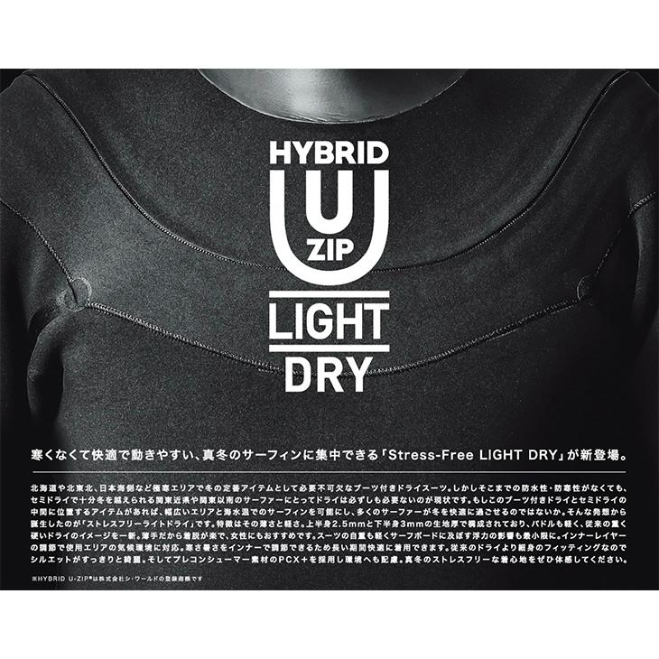 オーダー AXXE Classic：HYBRID U-ZIP LIGHT DRY ブーツ付き ライト