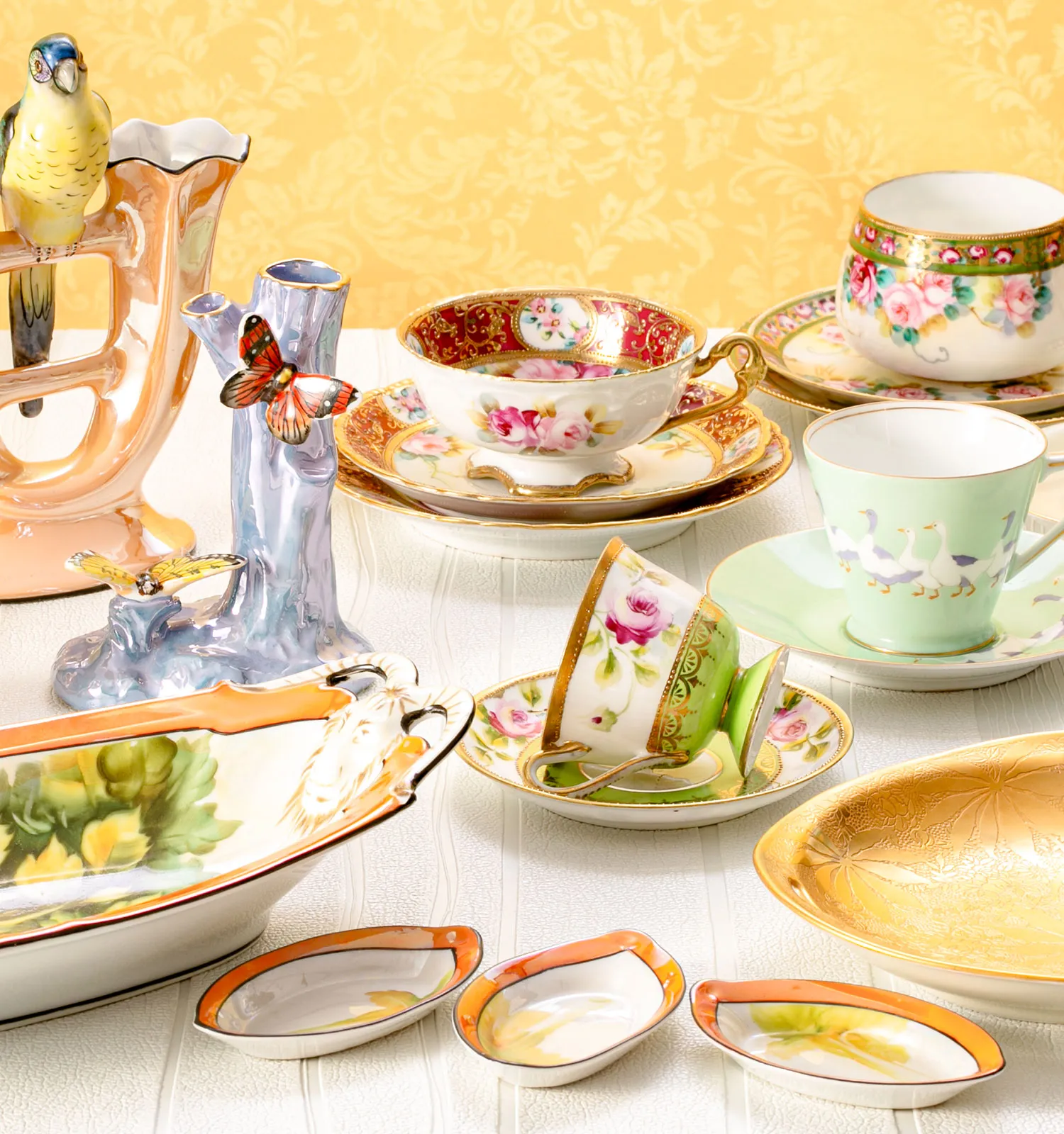世界を魅了した陶磁器の芸術 「オールドノリタケ」コレクション
