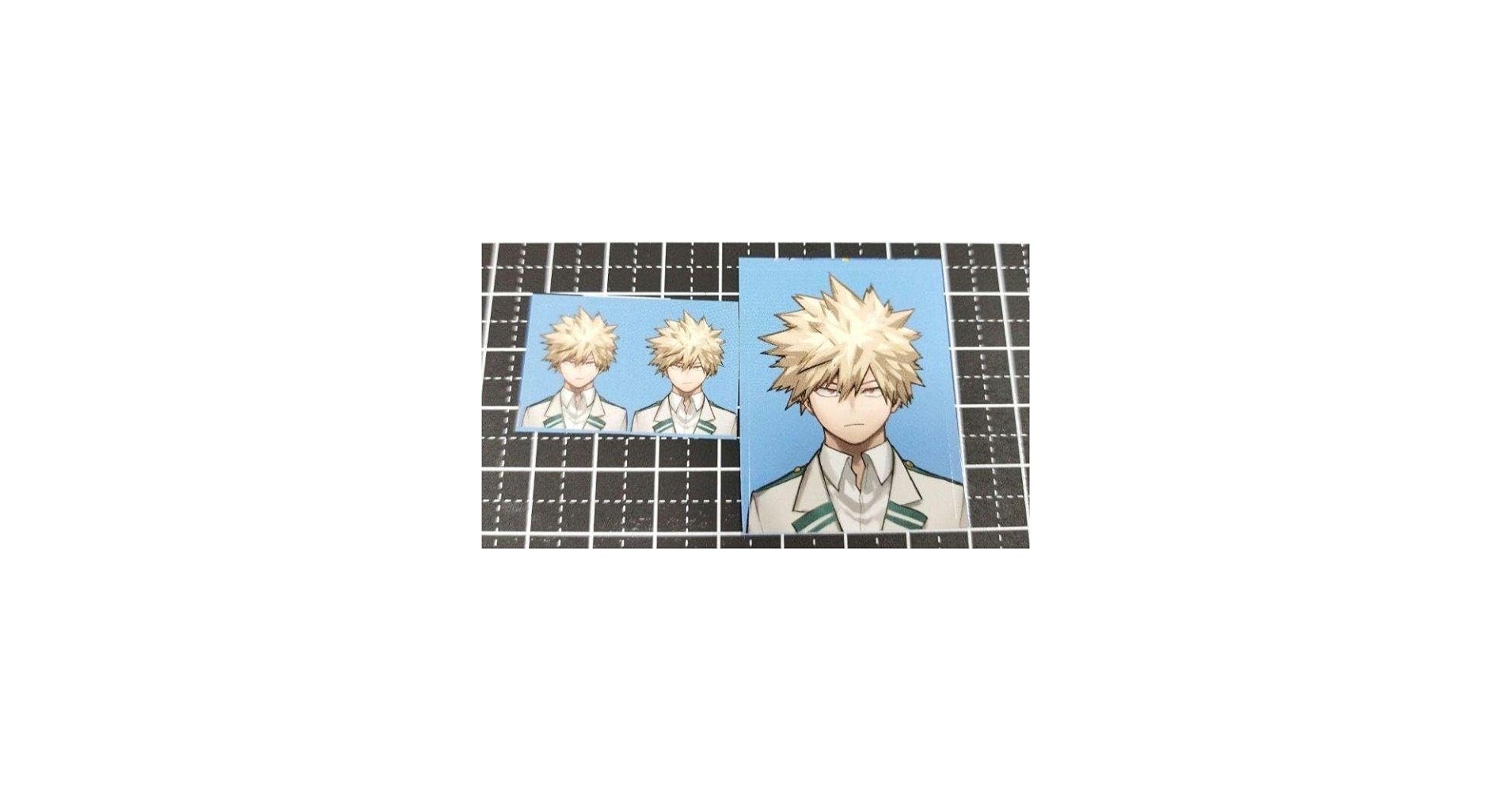 Amazon.co.jp: 最強ジャンプ3月号付録 顔写真風ステッカー ヒロアカ爆
