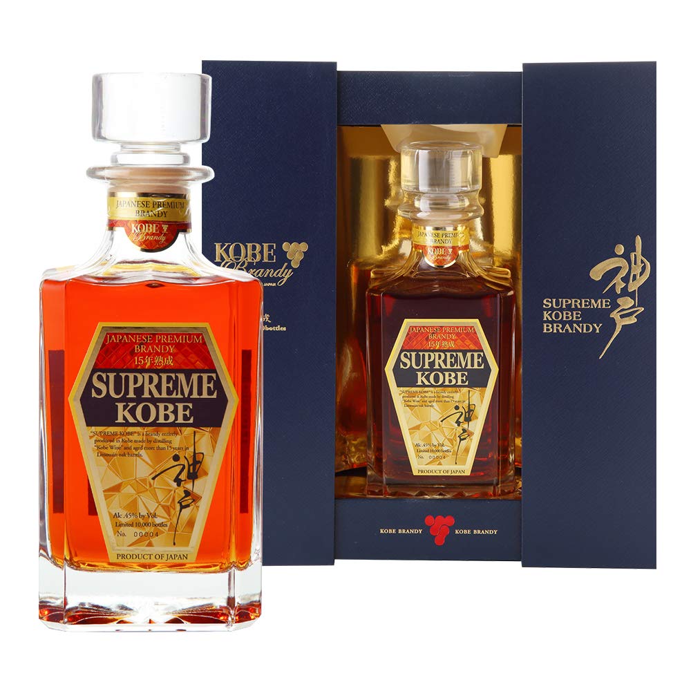 Amazon.co.jp: 神戸ブランデー「15年熟成SUPREME KOBE750ml