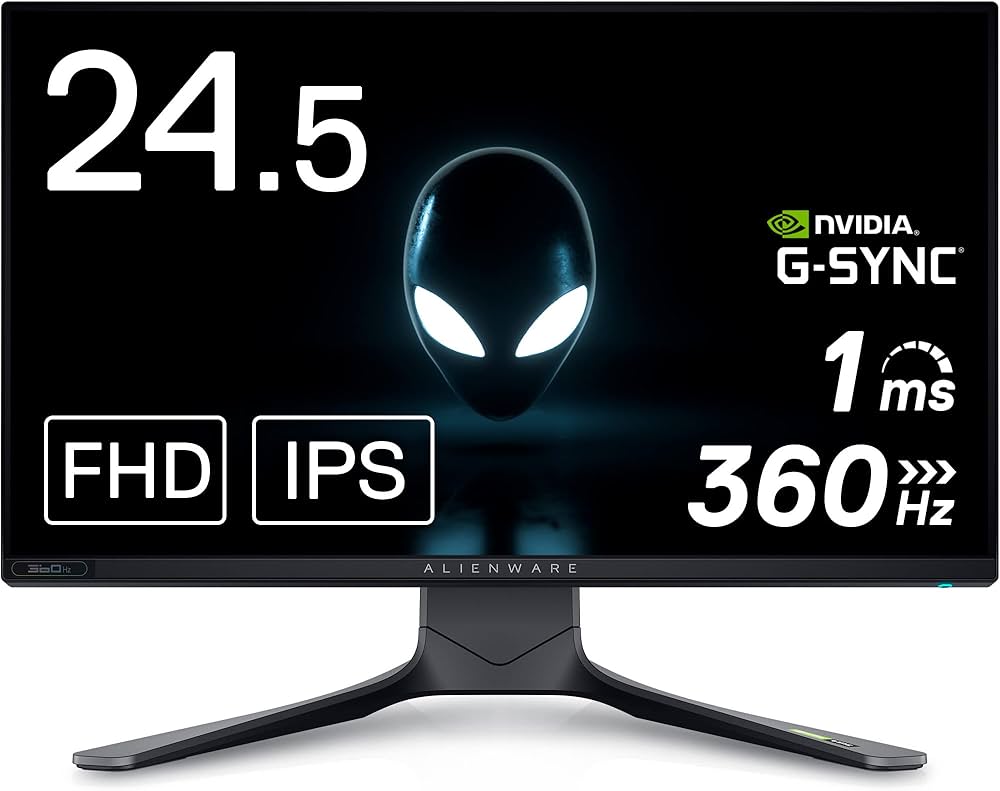 Amazon.co.jp: Dell ALIENWARE AW2521H 24.5インチ ゲーミングモニター