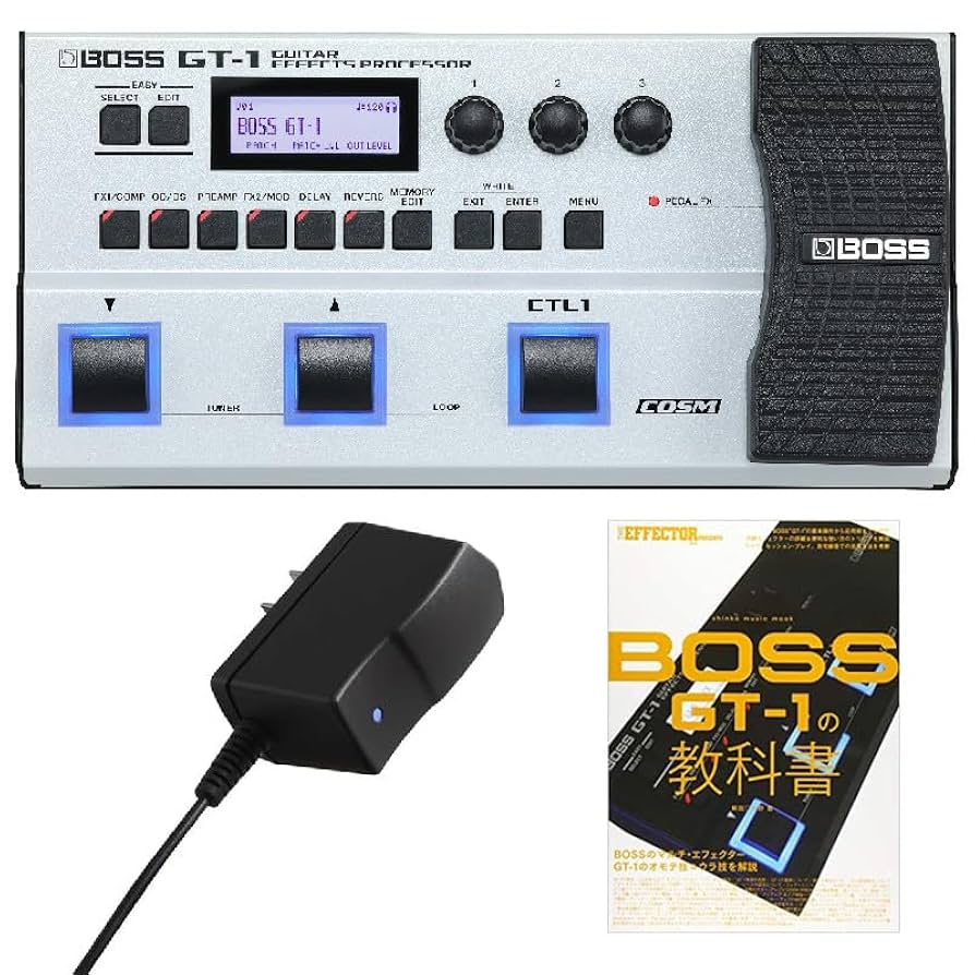 BOSS GT1 マルチエフェクター 電源アダプター付き BOSS GT1 アダプター