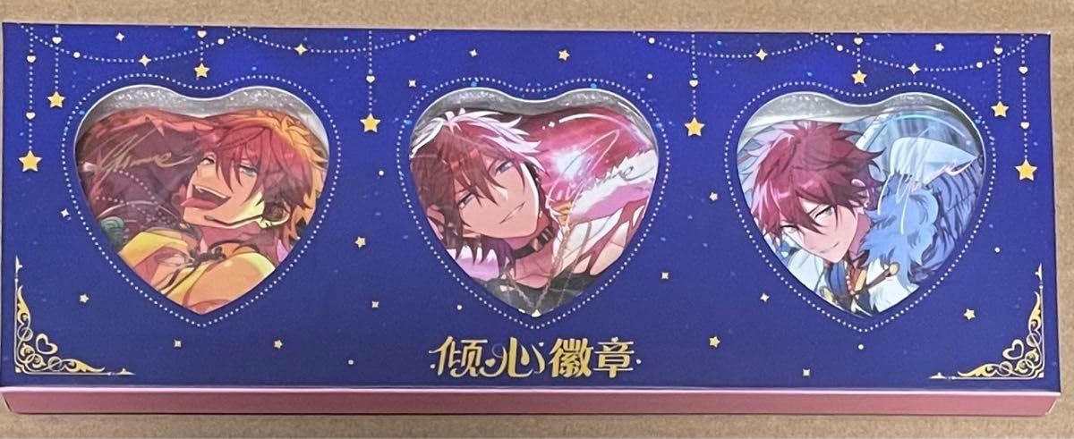 あんスタ 漣ジュン 傾心ハート缶バッジ 31点 ② あんスタ中国グッズ