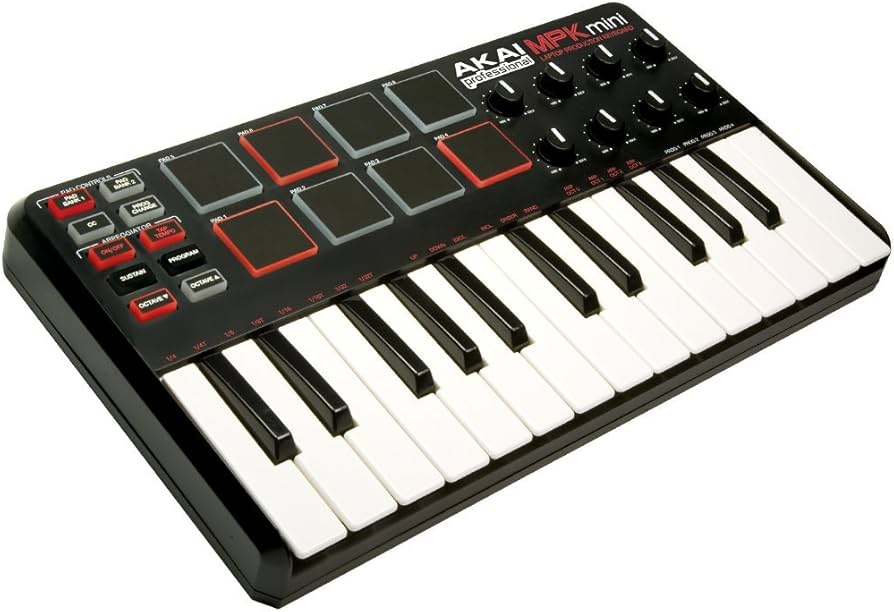 Amazon | Akai Professional USB MIDIキーボードコントローラー 8
