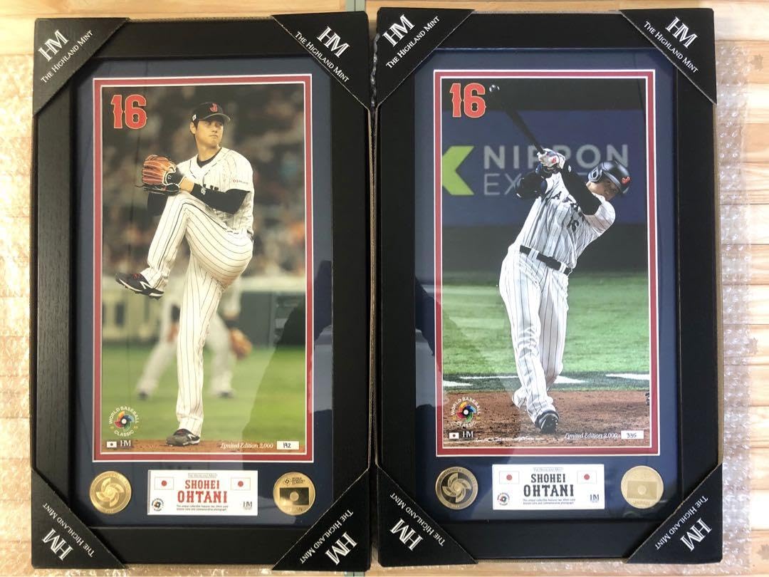 2023 WBC 大谷翔平選手（貴重な投手と打者）ダブルフォトミント Amazon