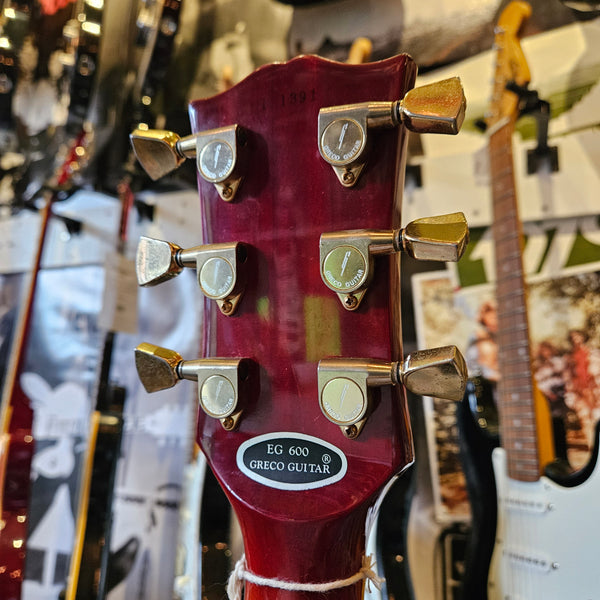 Greco ~ EG600 ~ Super Power 1980 HHH - Cherry Burst Gloss – Orphan