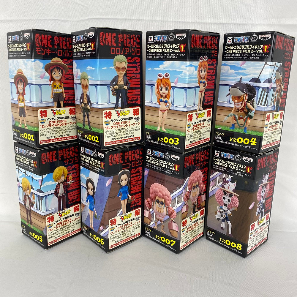 中古】【未開封】全8種セット 「ワンピース」 ワールドコレクタブル
