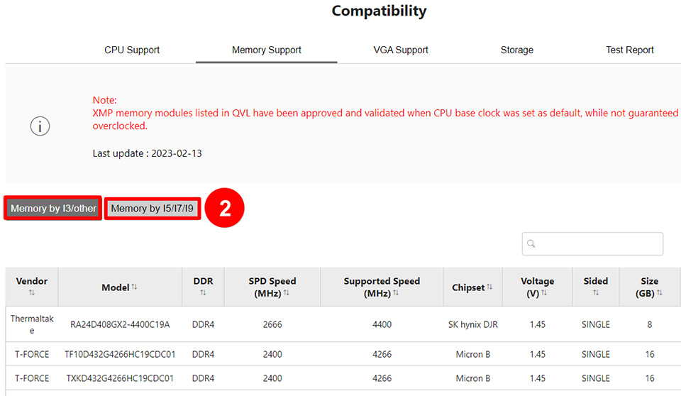 How to check RAM specification?