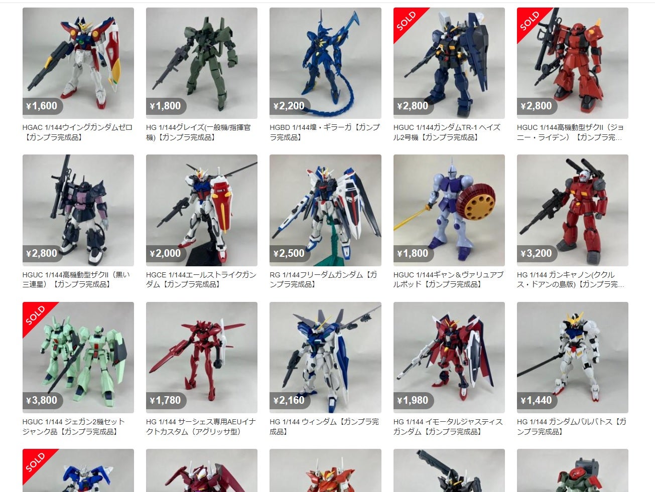 ジャンク】ガンプラMG RG HG REなど ガンプラ】HG RG MG PGの違いをわかり