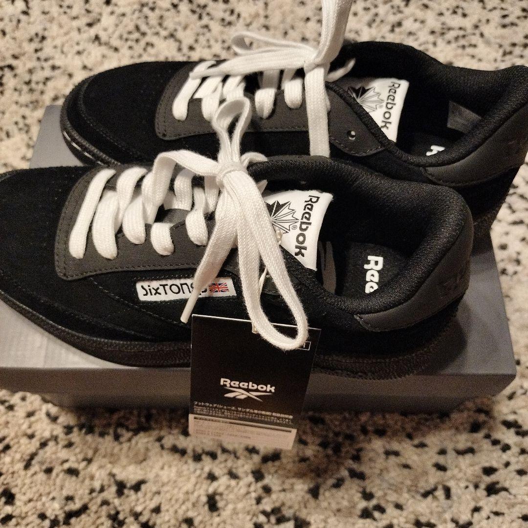 SixTONES Reebok スニーカー SixTONE Reebok コラボ スニーカー 白 リーボック