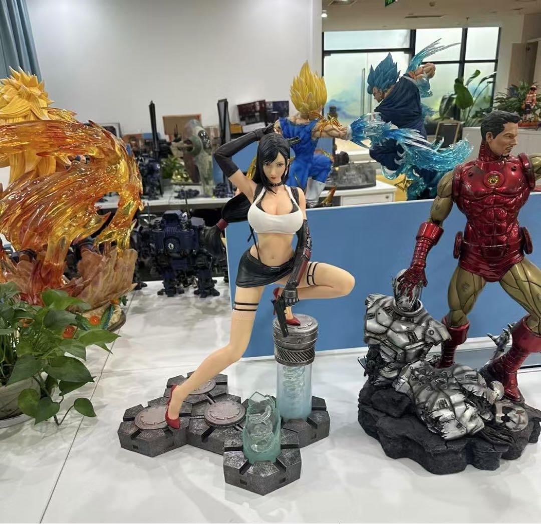 ファイナルファンタジー Ⅶ 棱石 ティファ フィギュア ガレージキットスタチュー ファイナルファンタジー Ⅶ 棱石 ティファ フィギュア ガレージキット