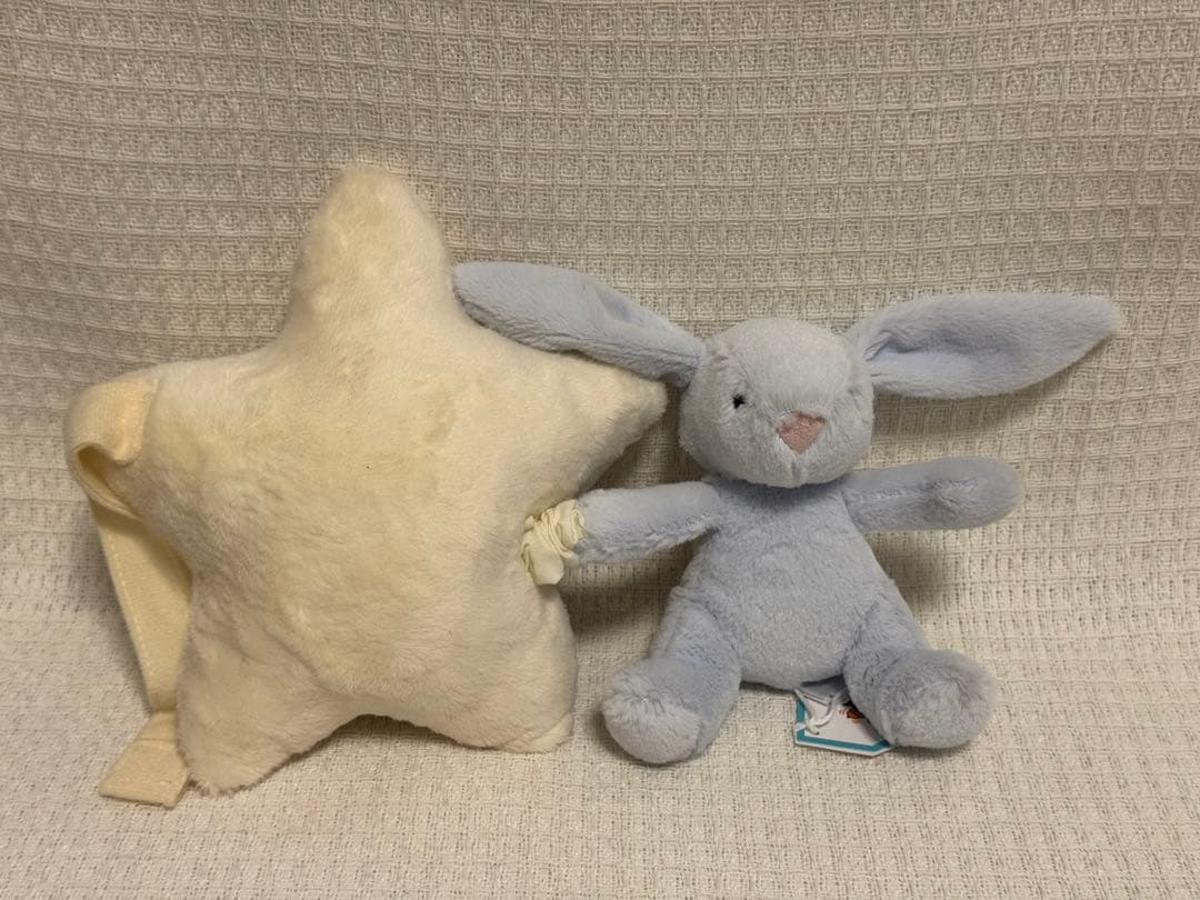  バシュフル バニー スター ミュージカル プル ぬいぐるみ JELLY CAT（ジェリーキャット） JELLYCAT Bashful Blossom Star