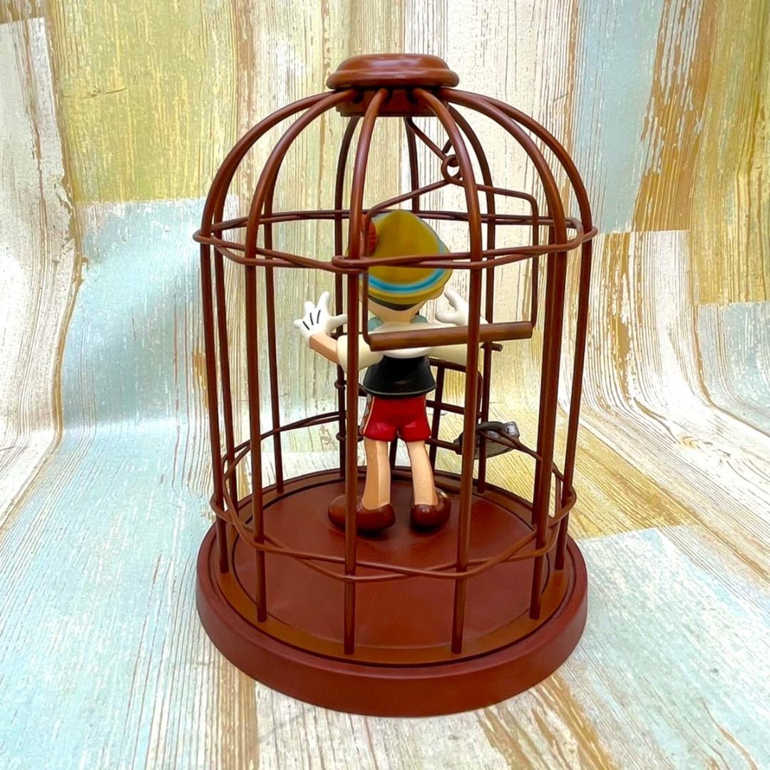 WDCC ピノキオ ジミニークリケット 檻 鍵★フィギュア　訳あり