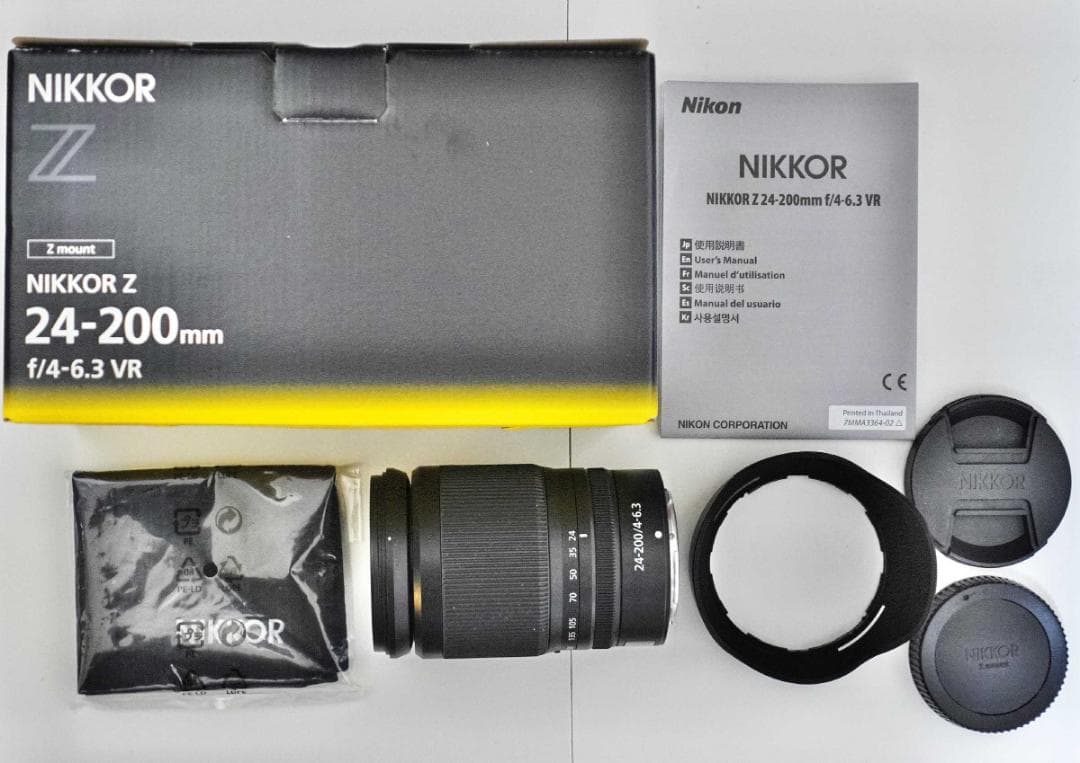 【期間限定値下げ】ニコン　NIKKOR Z 24-200mm f4-6.3VR レンタル - Nikon(ニコン)NIKKOR Z 24-200mm f/4-6.3 VR | カメラと