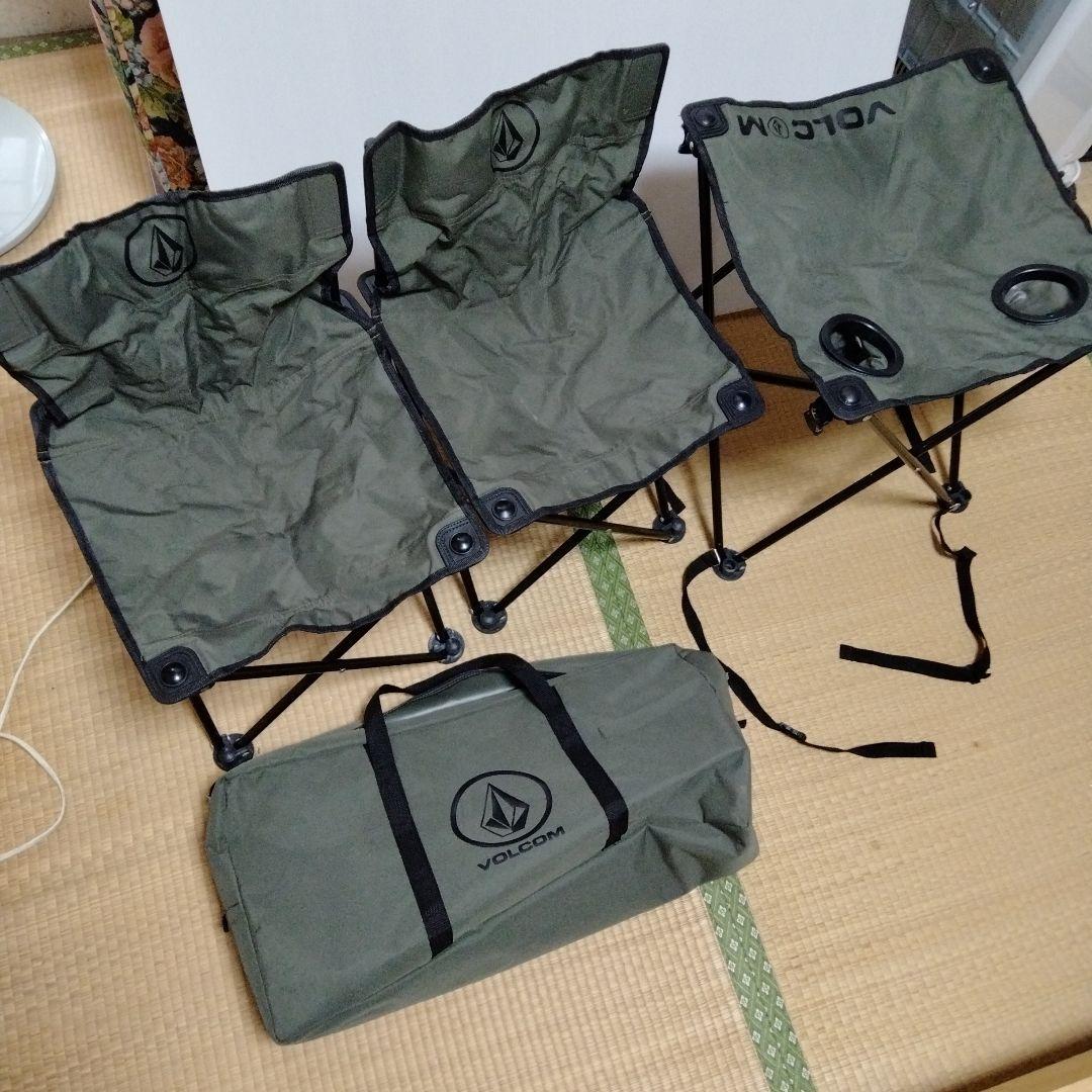Volcom キャンプセット 楽天市場】VOLCOM/ボルコム メンズ テーブル＆チェアー D67220JL