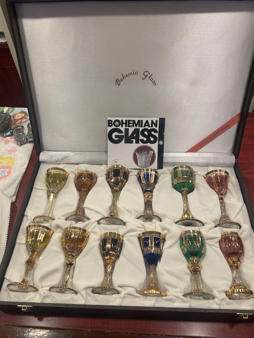 Bohemia Glass 12個セット Bohemia Glass 12個セット Bohemia Glass 12個セット