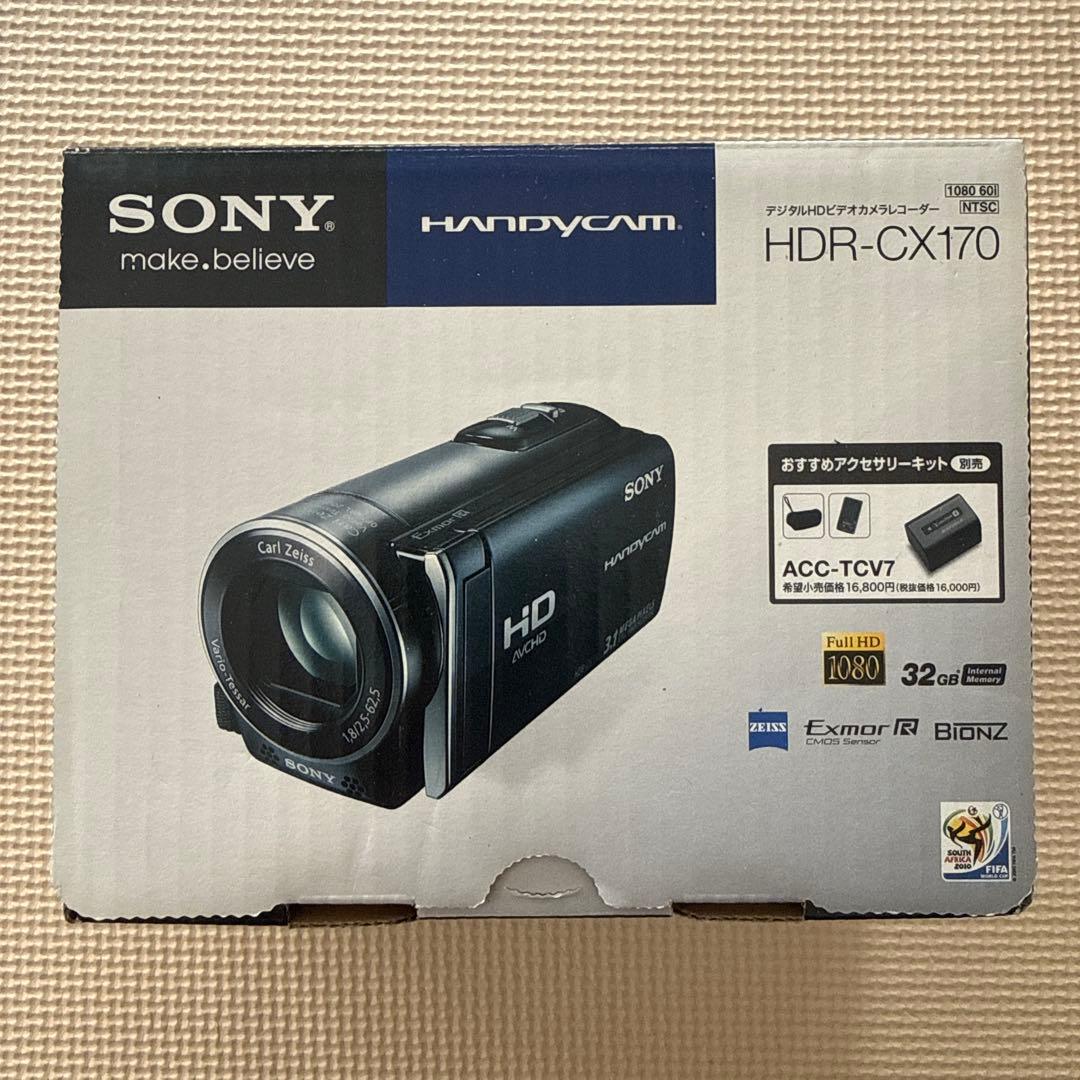 (動作確認済)SONY HDR-CX170 ビデオカメラ 本体 Amazon.co.jp: SONY デジタルHDビデオカメラレコーダー CX170 レッド