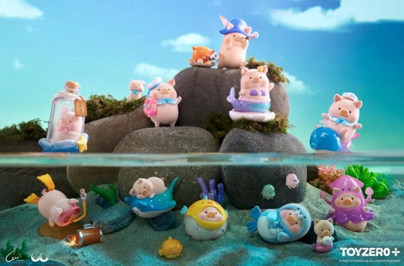 ルル ピギー LuLu 子豚 海洋シリーズ Ocean 全8種 セット 売り