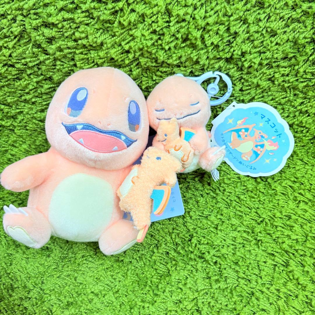 ぬいぐるみ&マスコット ヒトカゲとリザードンぬいぐるみ ポケモン Little Daydream ヒトカゲ リザードン ぬいぐるみ等 - メルカリ